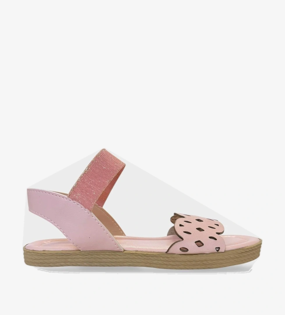 Liger Kadın Tek Bant Lastik Detaylı Lazer Kesim Yazlık Sandalet model görseli