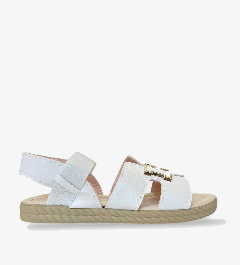 Kadın Önü ve Arkası Açık Yazlık Sandalet BEYAZ