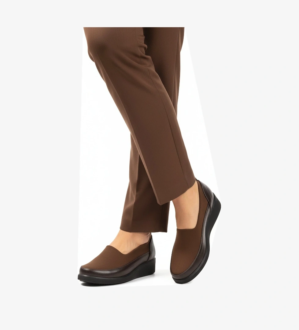 Kahve Floter Tekstil Kadın Casual Ayakkabı 651586 Z