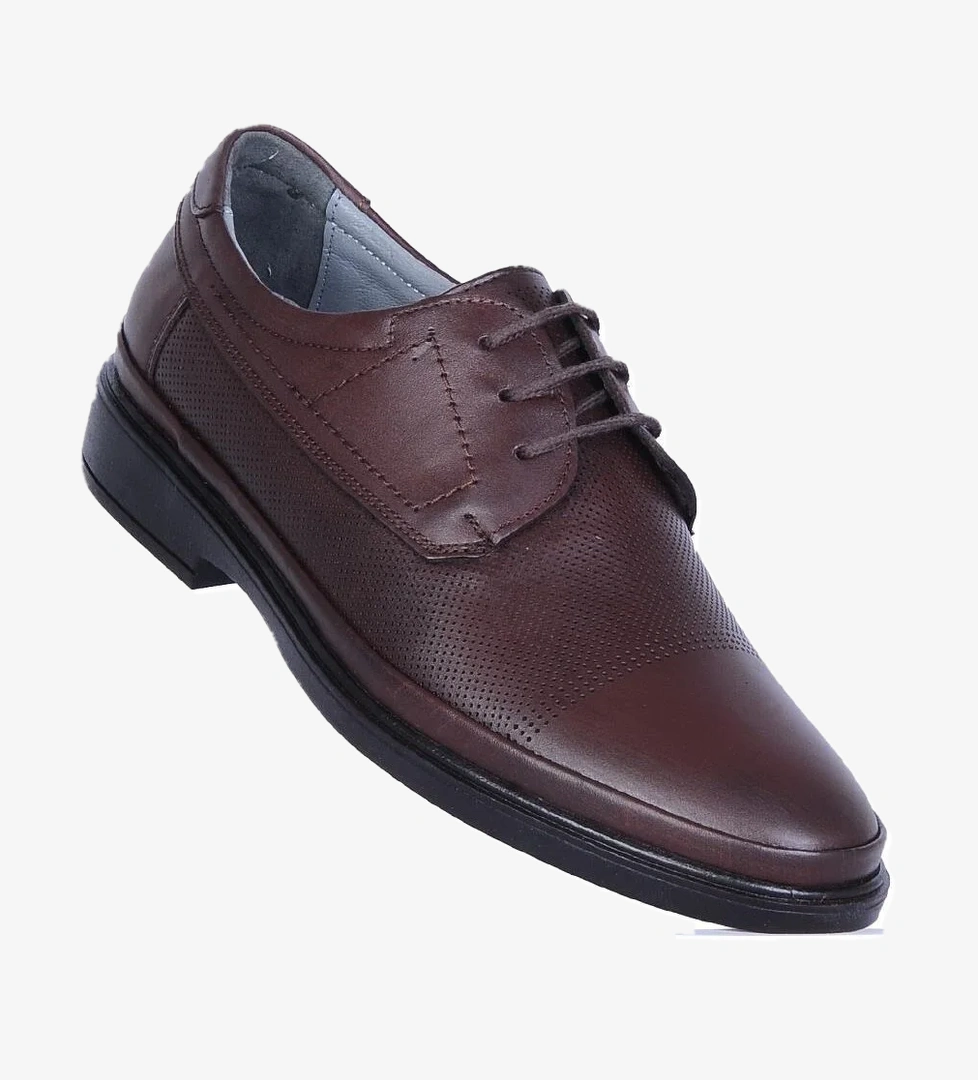 Baloğlu 71 Kahve Lz Kauçuk %100 Deri Erkek Klasik Ayakkabı model görseli