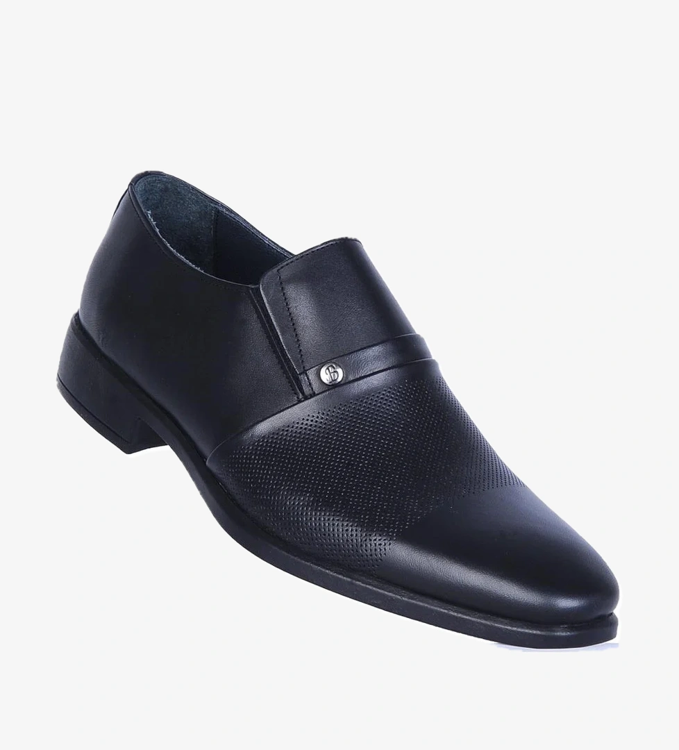 Baloğlu 1902 Siyah Kauçuk %100 Deri Erkek Klasik Ayakkabı model görseli