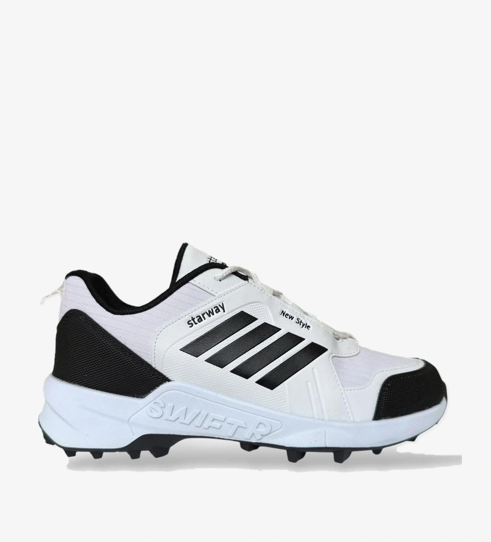 Erkek Soğuk Geçirmez Spor Outdoor Trekking Bot Ayakkabı BEYAZ - SİYAH - Görsel 1