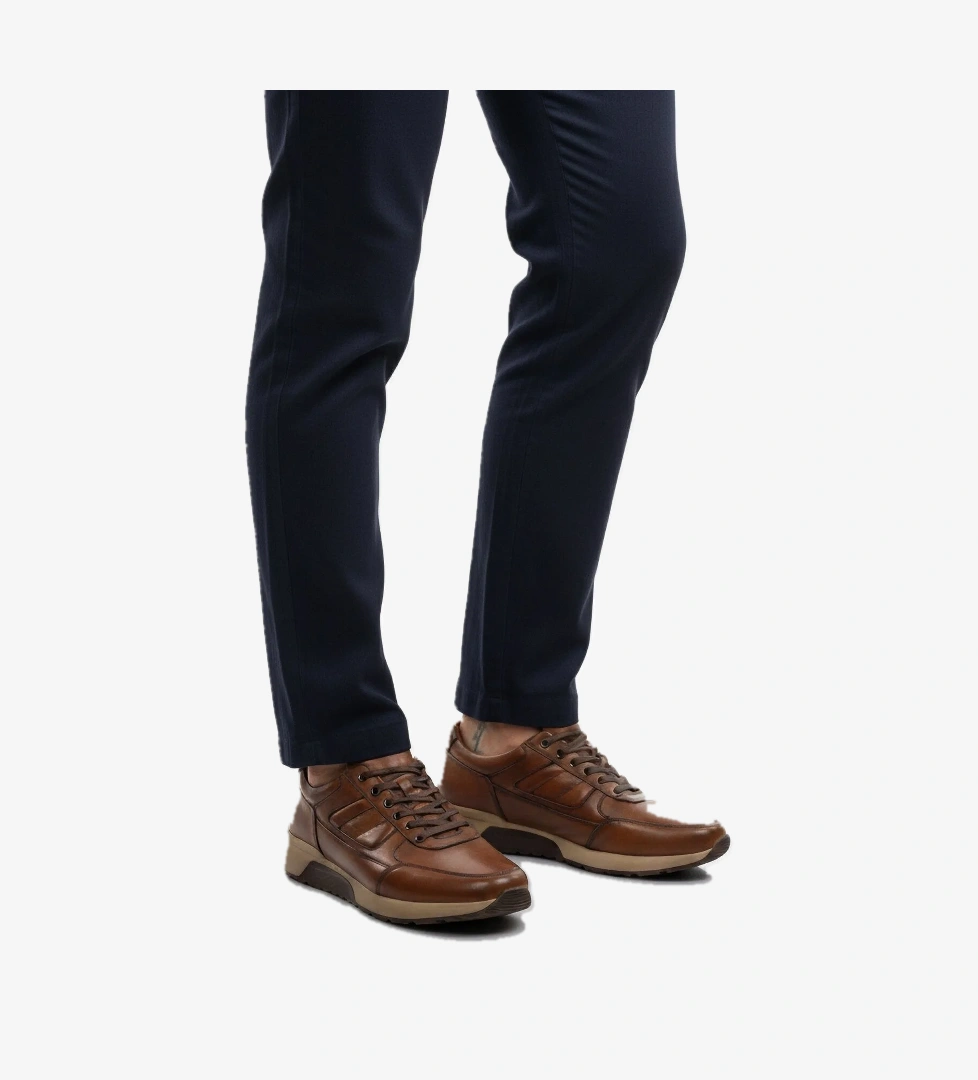 Taba Hakiki Deri Erkek Casual Ayakkabı