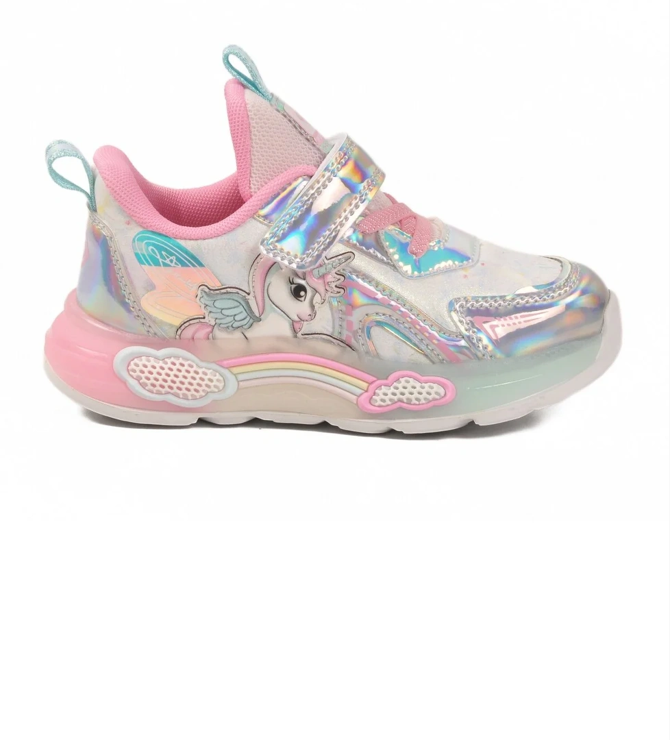 Gümüş Kız Çocuk Spor Ayakkabı