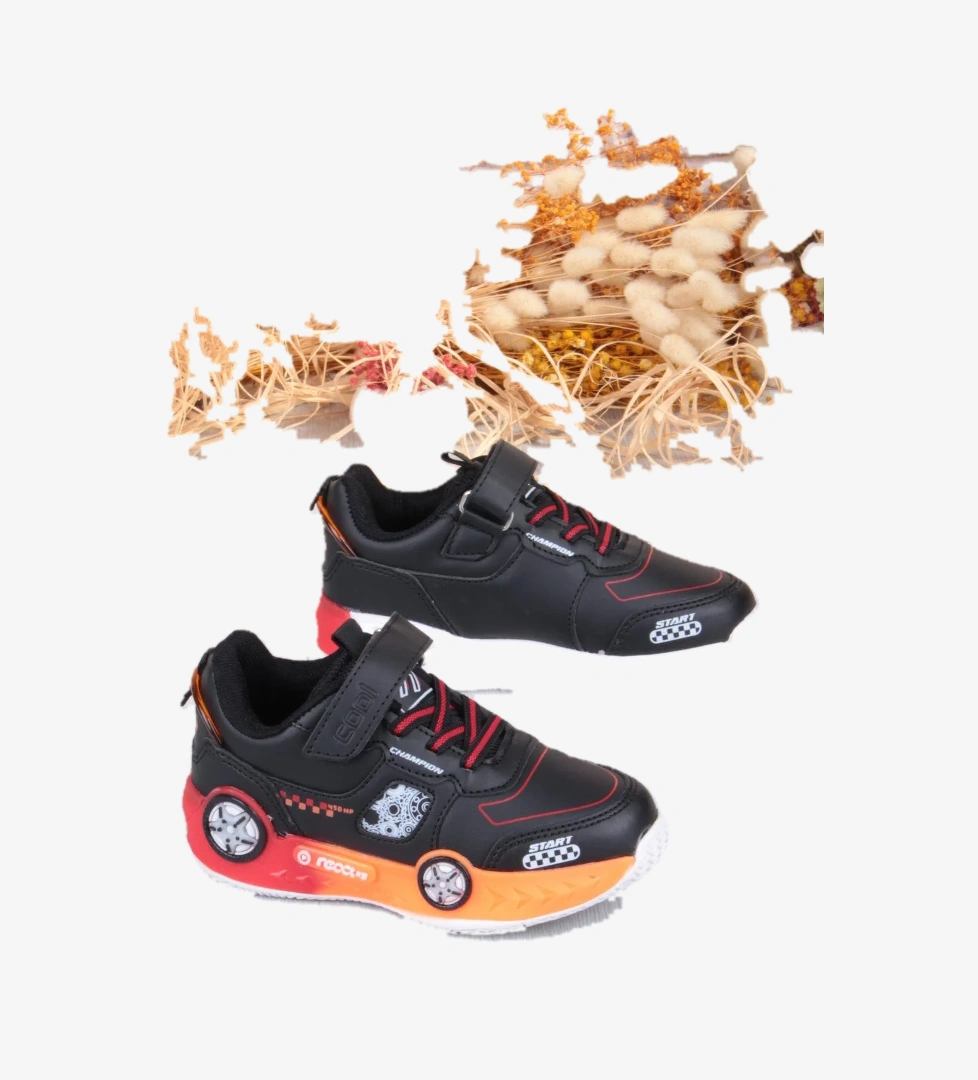 Cool Racing Rahat Hafif Araba Figürlü Erkek Çocuk Ayakkabı