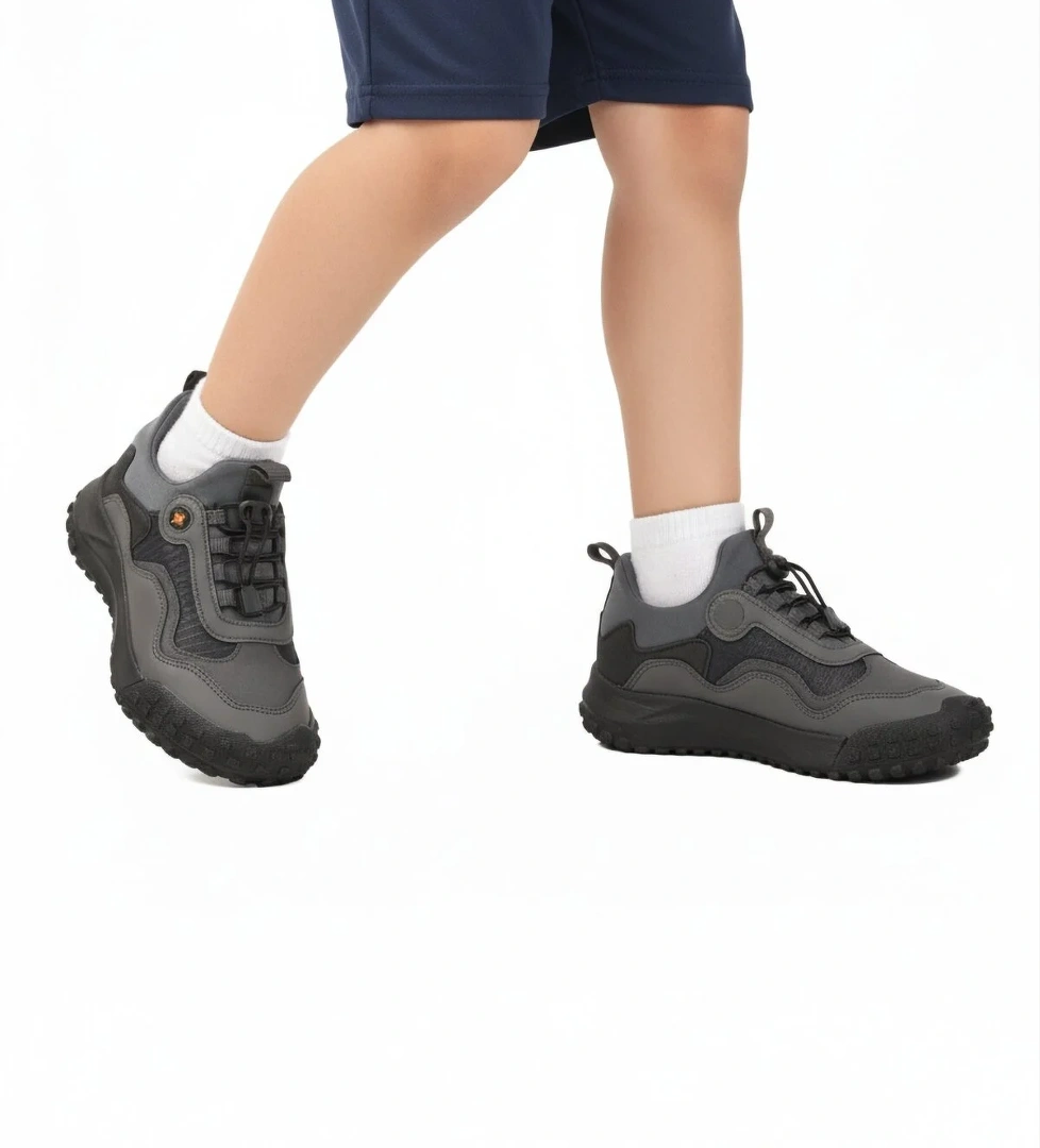 Füme Suni Deri Çocuk Outdoor Ayakkabı G63 Kids F