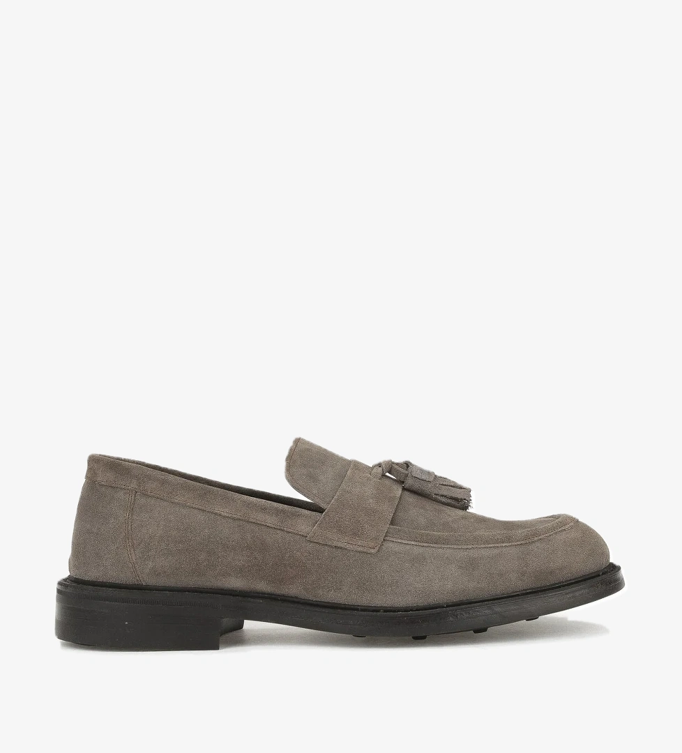 Erkek Hakiki Deri Ayakkabı 153986Z4162 Vizon