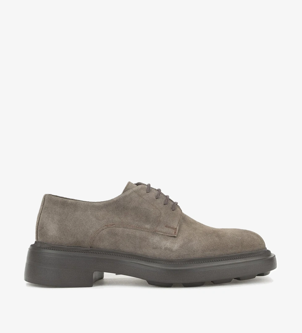 Erkek Hakiki Deri Ayakkabı 153986Z4326 Vizon