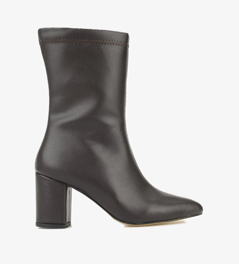 Kadın Topuklu Bot 1531044Z4006 Kahve