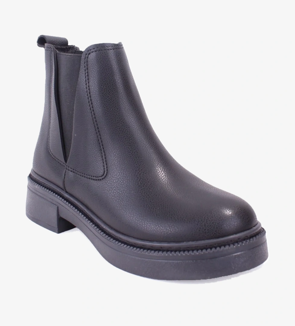 Dagoster DZA07-1275071 Siyah Günlük Düz Topuk Kadın Bot model görseli