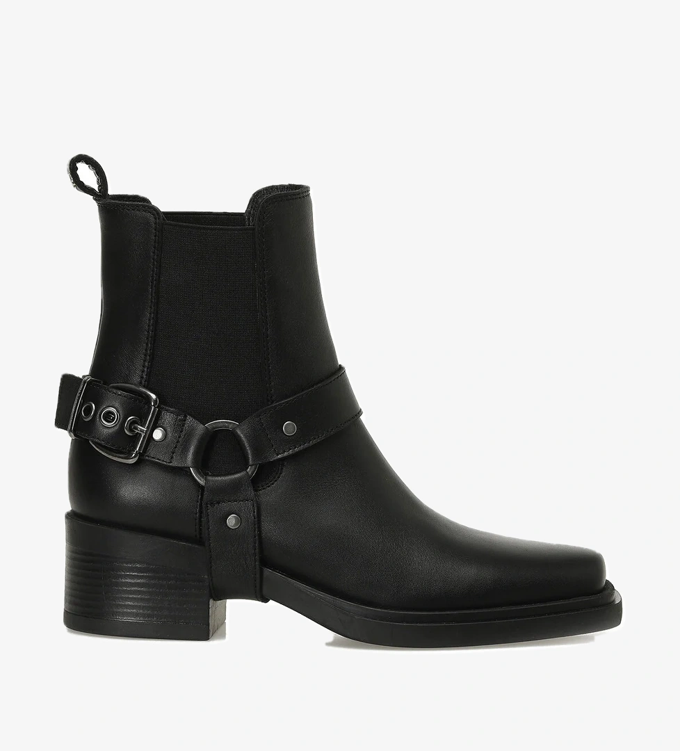 INCI ARAGORN 5PR Siyah Kadın Kovboy Bot - Görsel 1