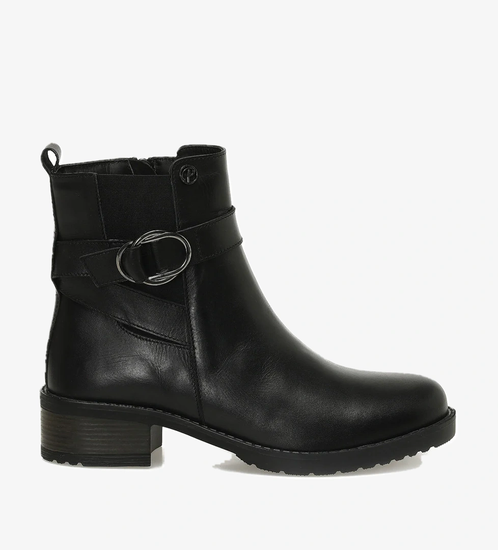 Polaris 326599.Z 5PR Siyah Kadın Chelsea Bot - Görsel 1