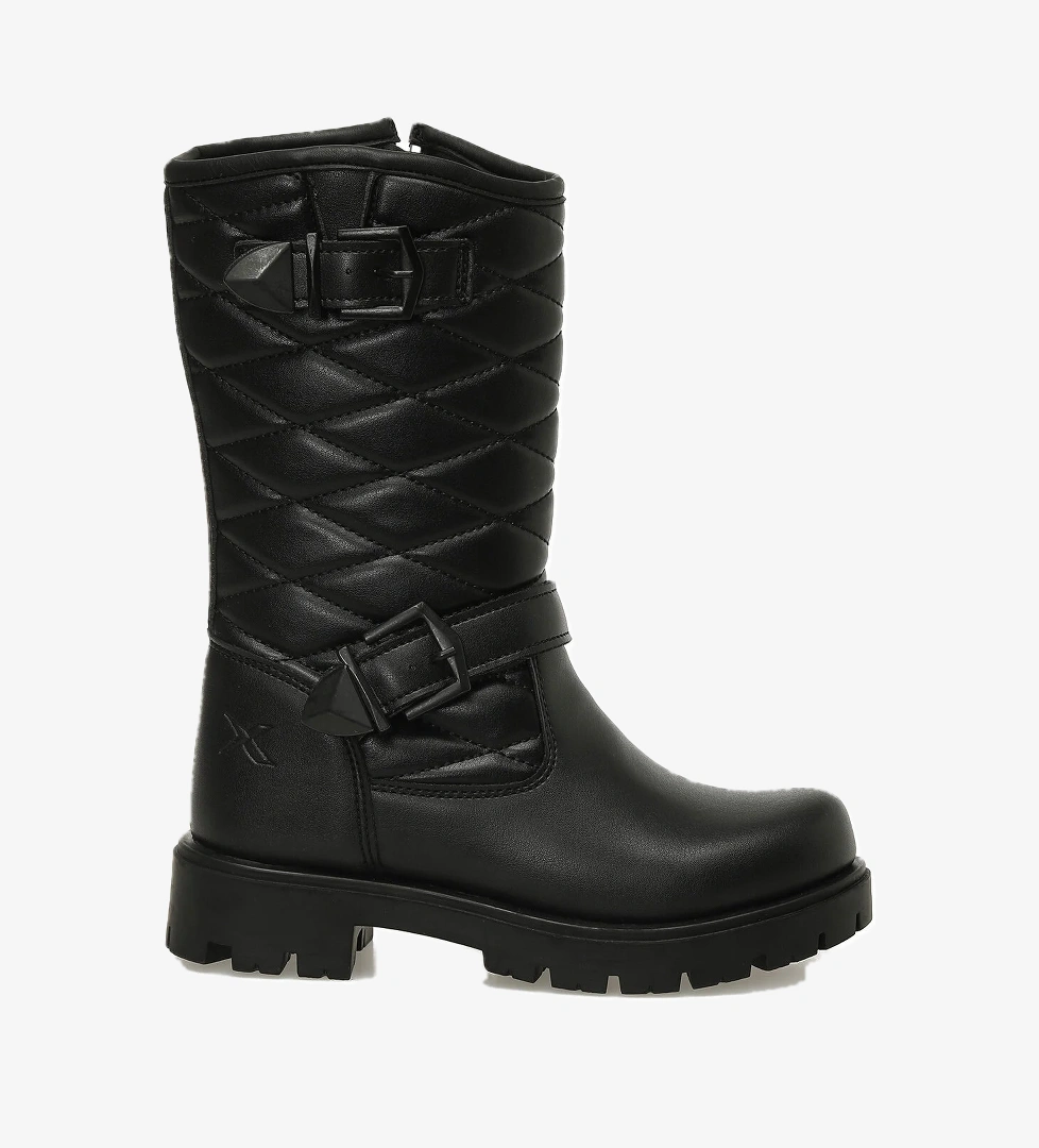 LETUNE F 5PR Siyah Kız Çocuk Çizme - Görsel 1