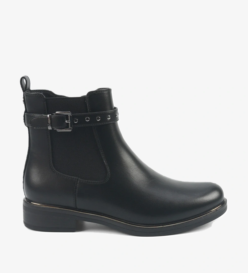 İnci INCI CELESTE 5PR Siyah Kadın Düz Bot - Görsel 1