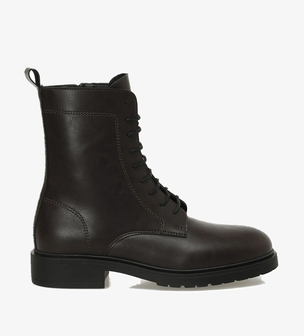 25K-7110 5PR Bordo Kadın Bot - Görsel 1