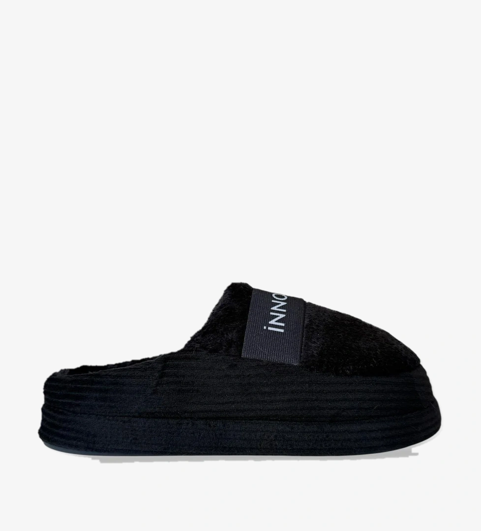 Ultra Hafif Ev Ayakkabısı Kadın Ev Terliği SİYAH - Görsel 1