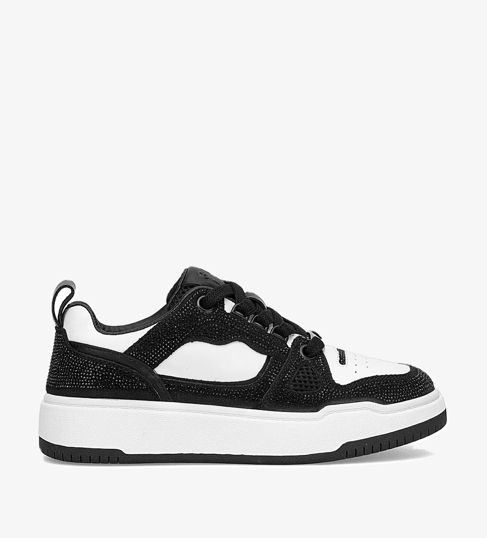 25K359-4 Kadın Hakiki Deri Klasik Sneaker Siyah