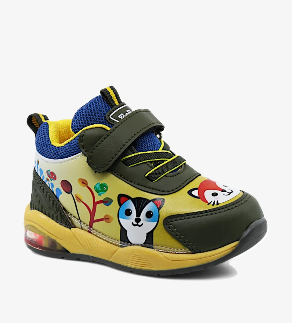 ZıpZıp Ortopedik Hafif Yuva Kreş Ev Unisex Işıklı Çocuk Spor Ayakkabı