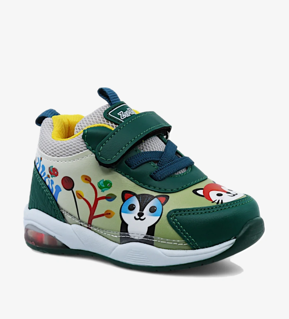 ZıpZıp Ortopedik Hafif Yuva Kreş Ev Unisex Işıklı Çocuk Spor Ayakkabı