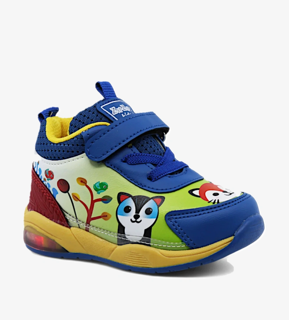ZıpZıp Ortopedik Hafif Yuva Kreş Ev Unisex Işıklı Çocuk Spor Ayakkabı