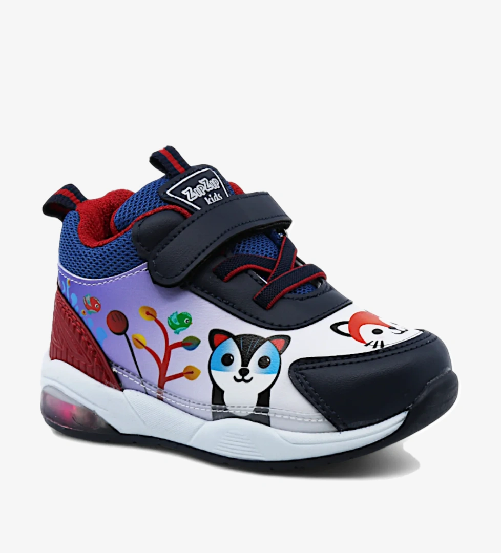 ZıpZıp Ortopedik Hafif Yuva Kreş Ev Unisex Işıklı Çocuk Spor Ayakkabı