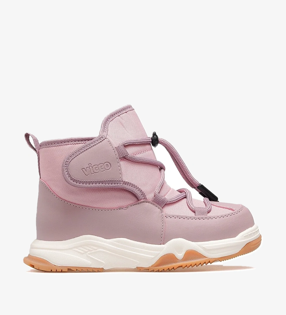 Vicco Bull Kız Çocuk Kürklü Hafif Taban Günlük Bot 25k 946.434 Pk Pudra model görseli