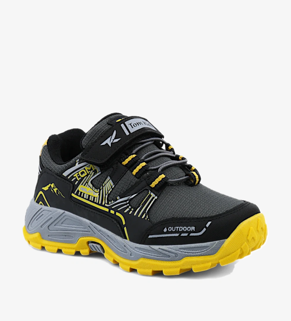 RunTrail Su ve Soğuk Dayanıklı Kaymaz Taban Kışlık Unisex Çocuk Spor Ayakkabı