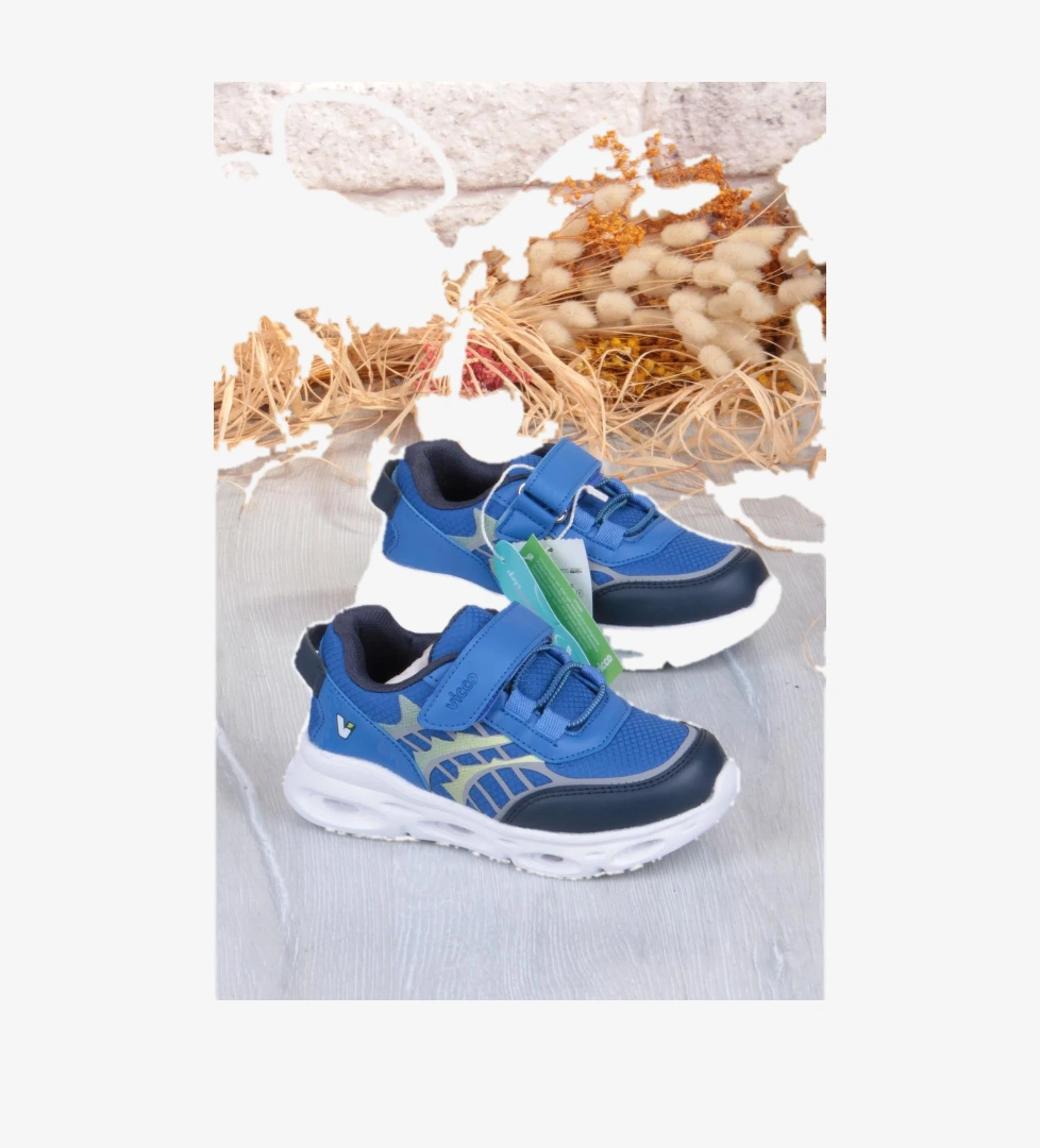 Vicco 346.P25K.263 Most Saks Mavi Işıklı Erkek Çocuk Ayakkabı model görseli