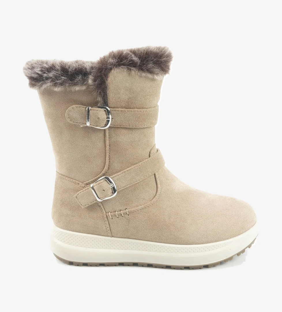 Polaris 326560.Z 5PR Bej Kadın Kar Botu - Görsel 1