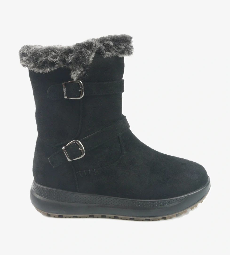 Polaris 326560.Z 5PR Siyah Kadın Kar Botu - Görsel 1