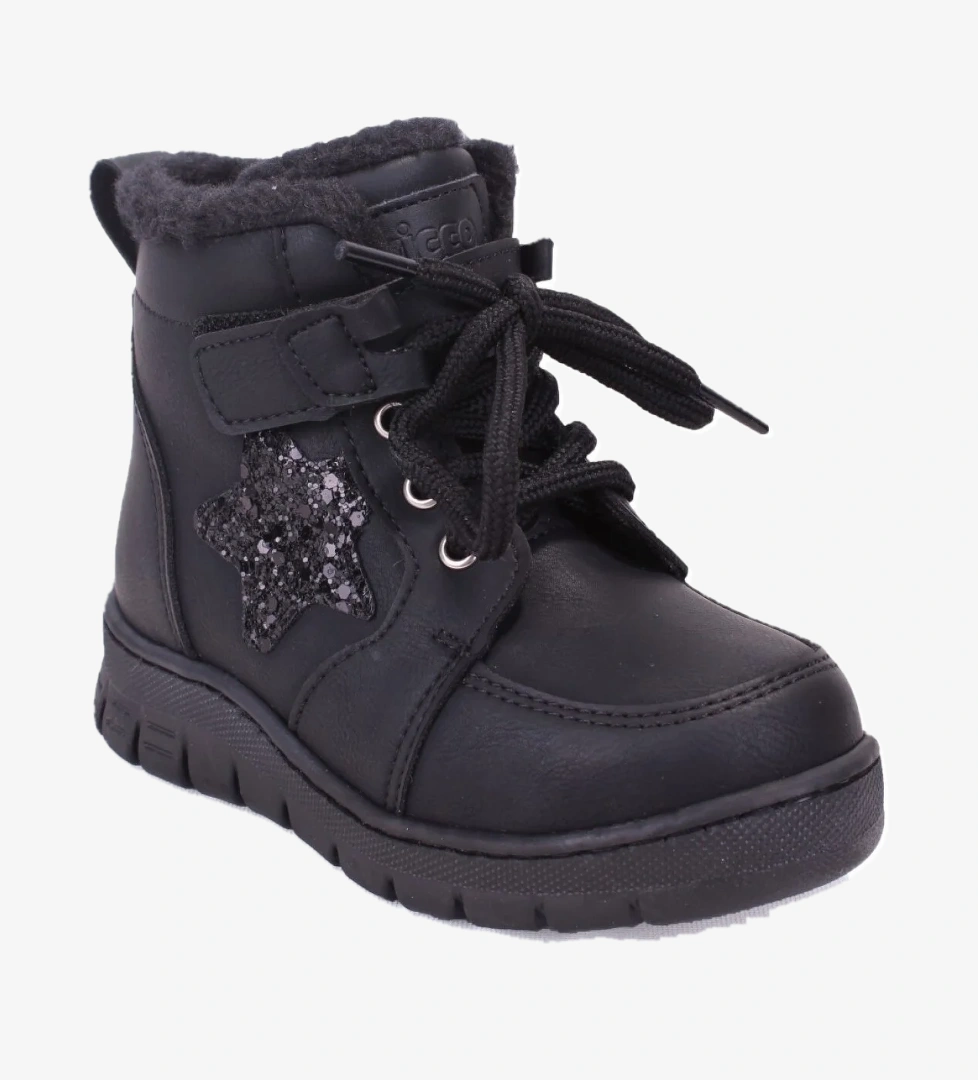 Vicco Punto 946F25K433 Siyah Ortopedik Günlük Kız Çocuk Spor Bot model görseli