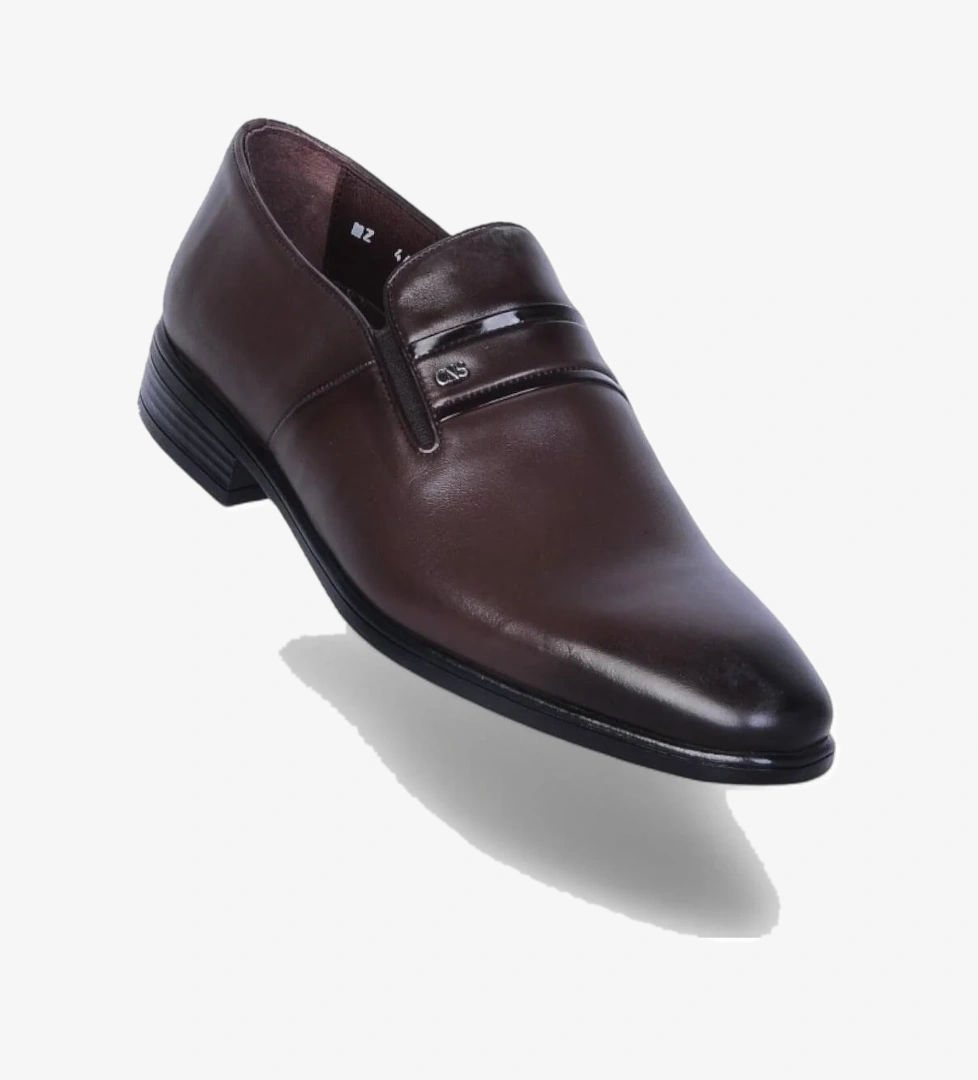 Censay 447 Kahve Antik Kauçuk %Deri Erkek Klasik Ayakkabı model görseli