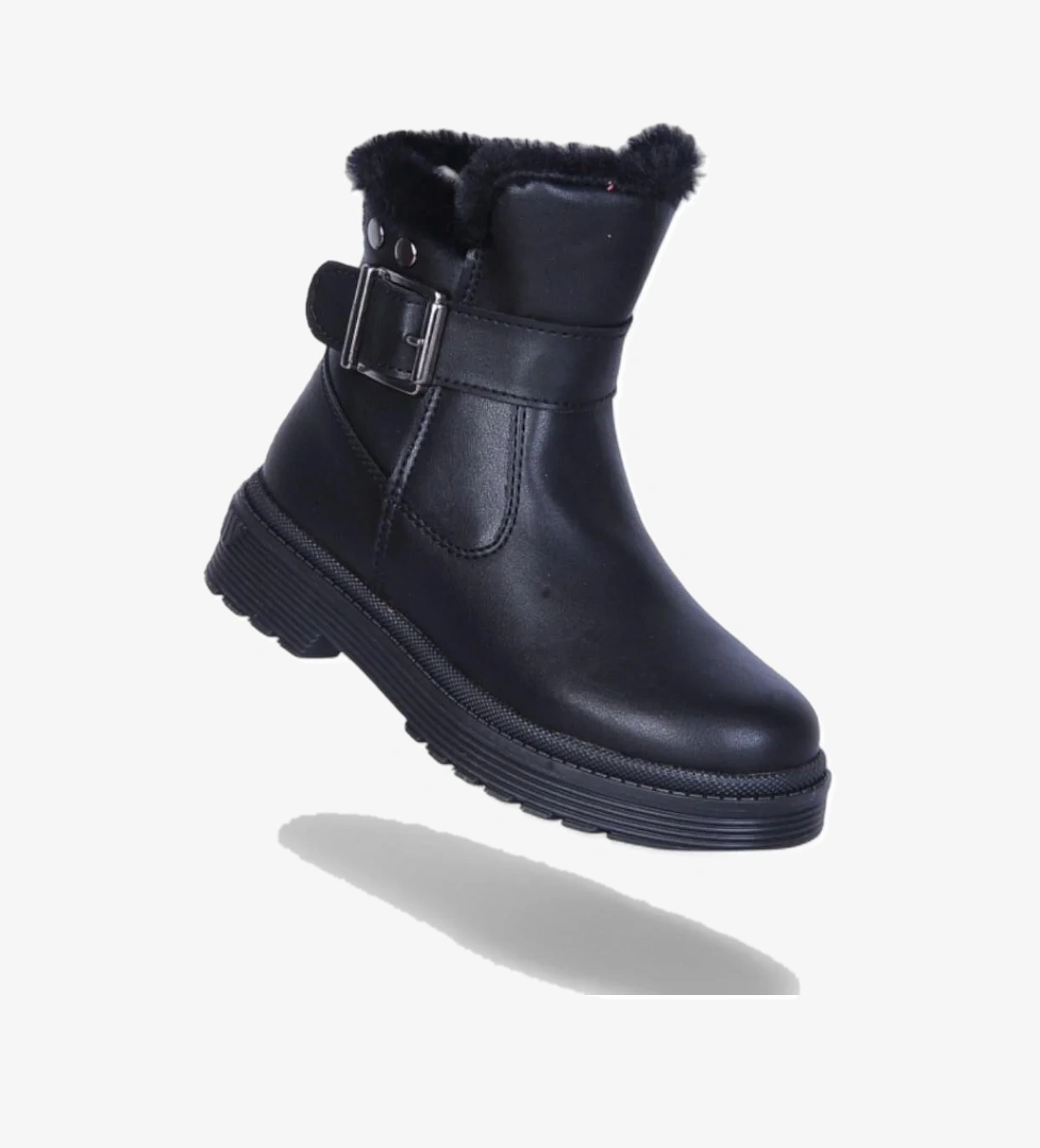 Skuaiter Skuaıter 24064 Plct Cilt Siyah Kız Çocuk Düz Bot model görseli