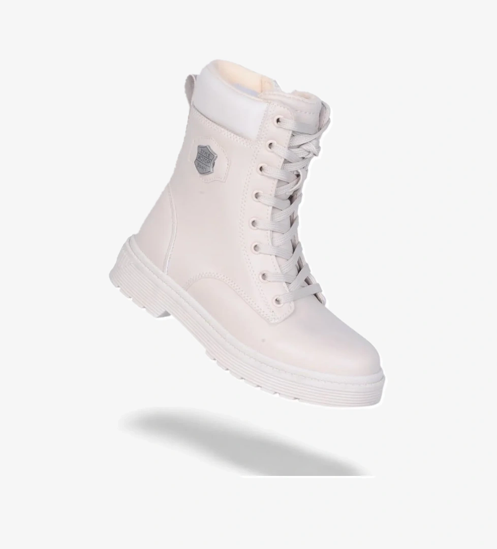 Skuaiter Skuaıter 24070 Plct Bej Kadın Düz Bot model görseli