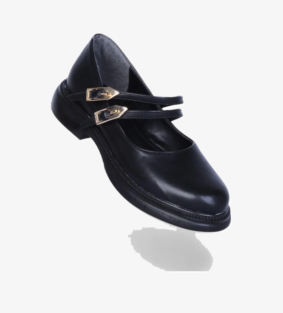 Scarletta S12 Cilt Siyah Kadın Loafer Ayakkabı model görseli