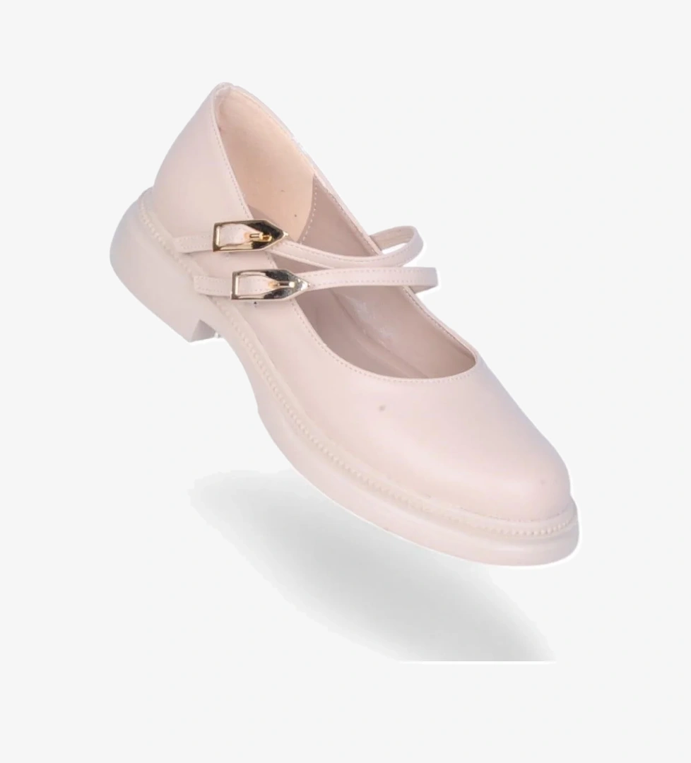 Scarletta S12 Cilt Krem Kadın Loafer Ayakkabı model görseli