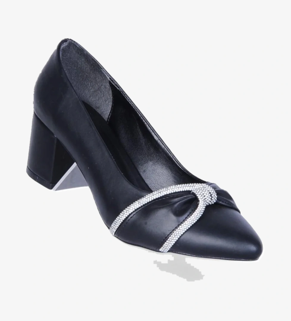 Ayakcenter Pıno2 Siyah Kadın 7Cm Topuklu Ayakkabı model görseli