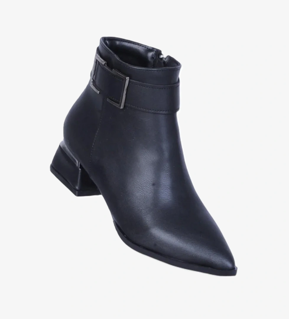 Scarletta S16 Cilt Siyah 4Cm Kadın Topuklu Bot model görseli