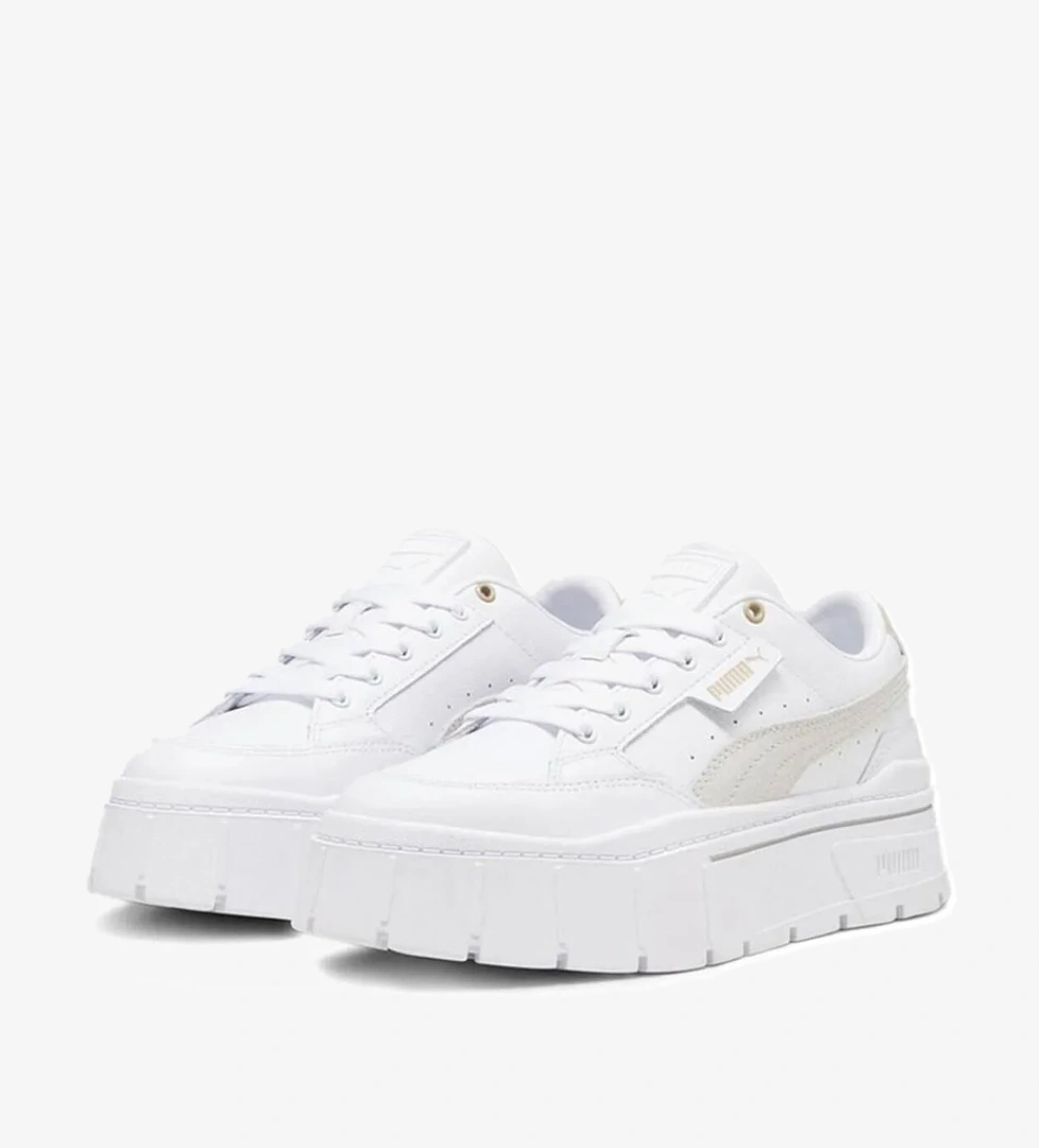 Puma Mayze Stack Wns Kadın Günlük Ayakkabı 384363-15 Beyaz model görseli