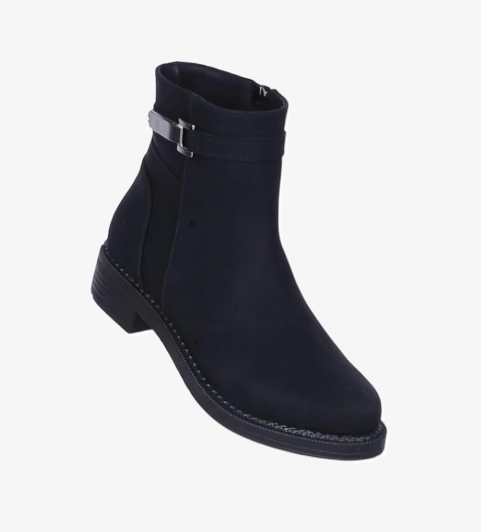 Alens A5 Nubuk Kadın Düz Bot model görseli