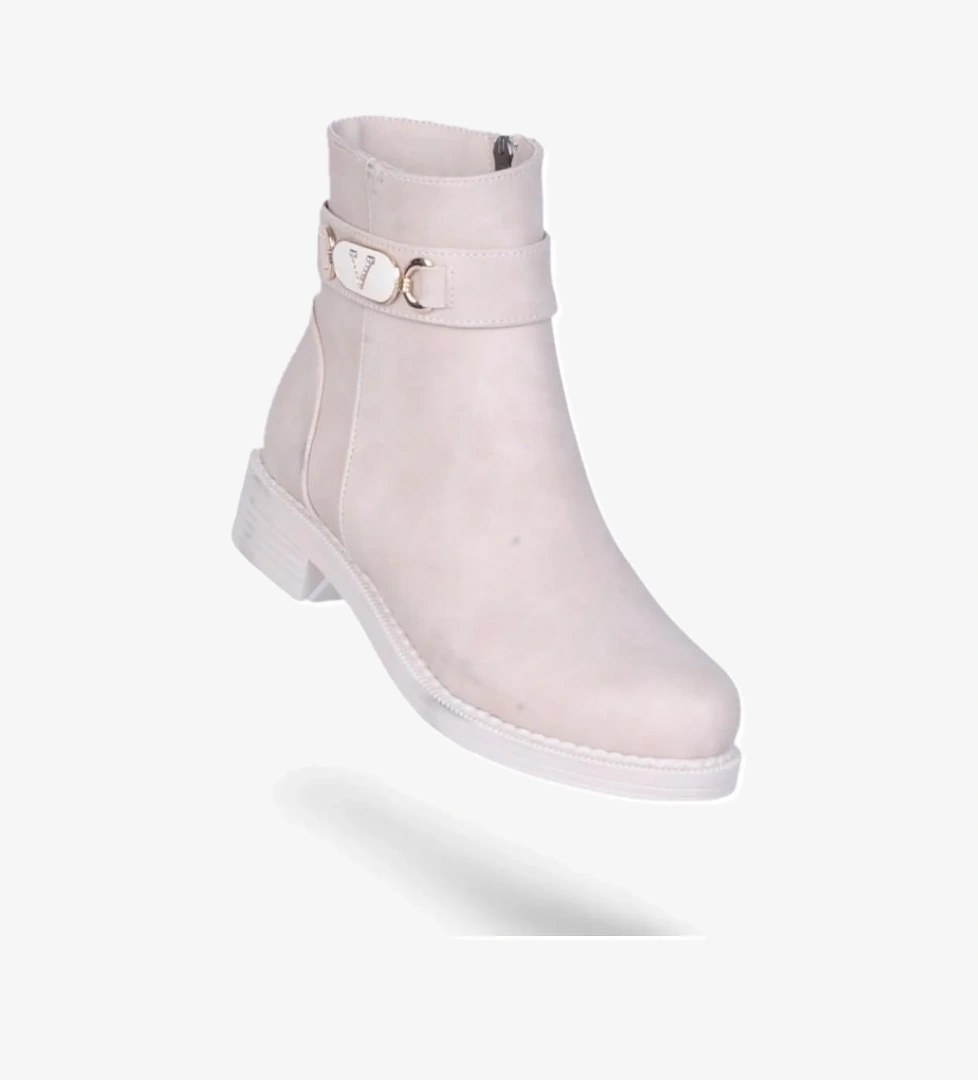 S13 Nubuk Kadın Düz Bot