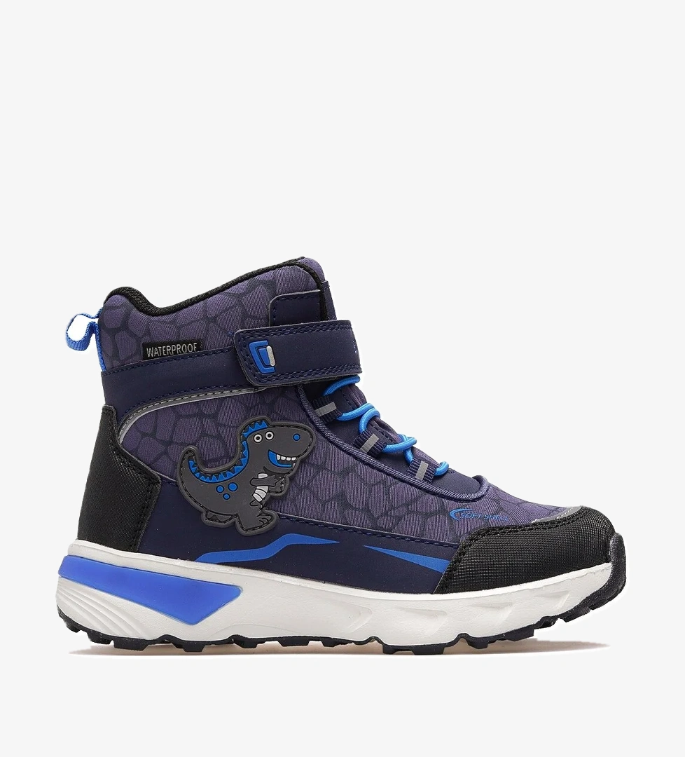 T-rex Erkek Çocuk Waterproff Işıklı Outdoor Bot 25k Buck3036 Lacivert - Görsel 1