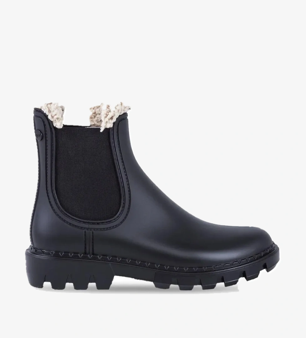 Rock Borreguıto Kadin Siyah Bot W10320-igr002