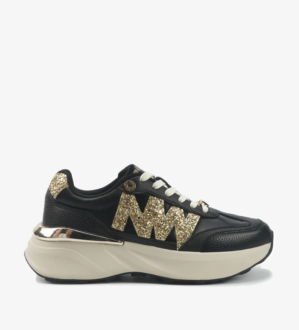 KRISTIN 5PR Siyah Kadın Sneaker - Görsel 1