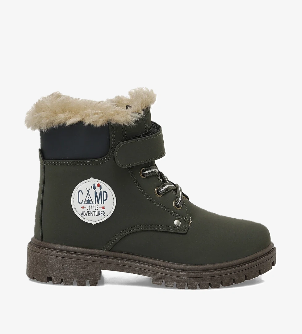 I Cool CAMP P 5PR Yeşil Erkek Çocuk Worker Bot - Görsel 1