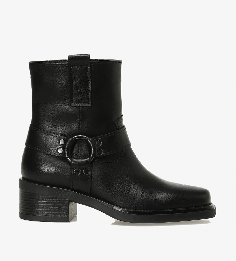 REFANNA2 5PR Siyah Kadın Topuklu Bot - Görsel 1