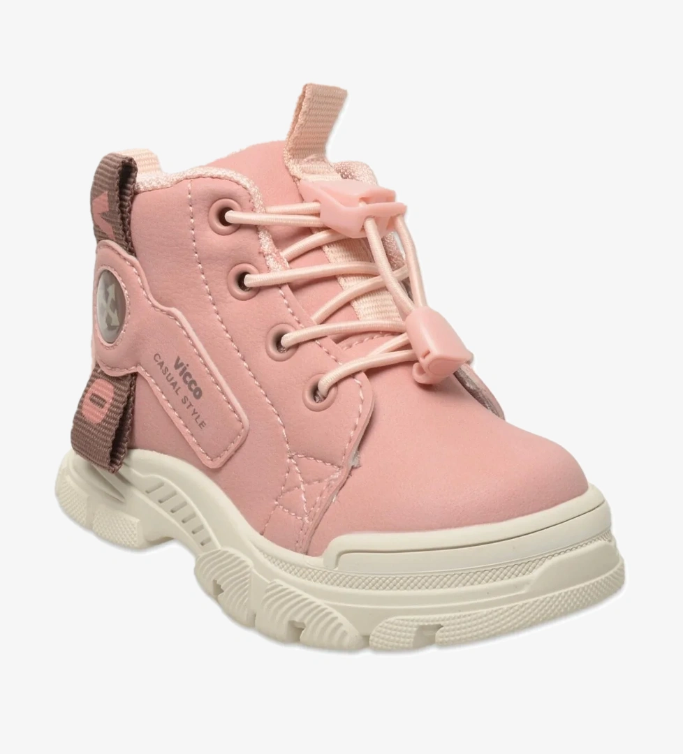 946.P24K407 Marcus Patik Pudra Çocuk Bot - Görsel 1