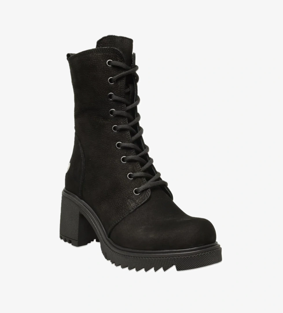 Mammamia D25Kb-1705 Günlük Topuklu Siyah Kadın Bot model görseli