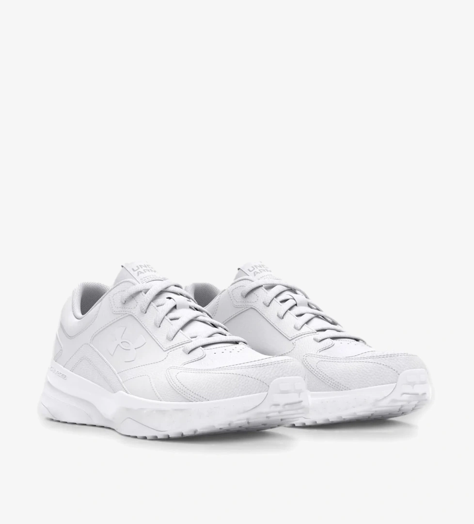 3028569Z Ua W Edge Lthr Beyaz Kadın Spor Ayakkabı - Görsel 1