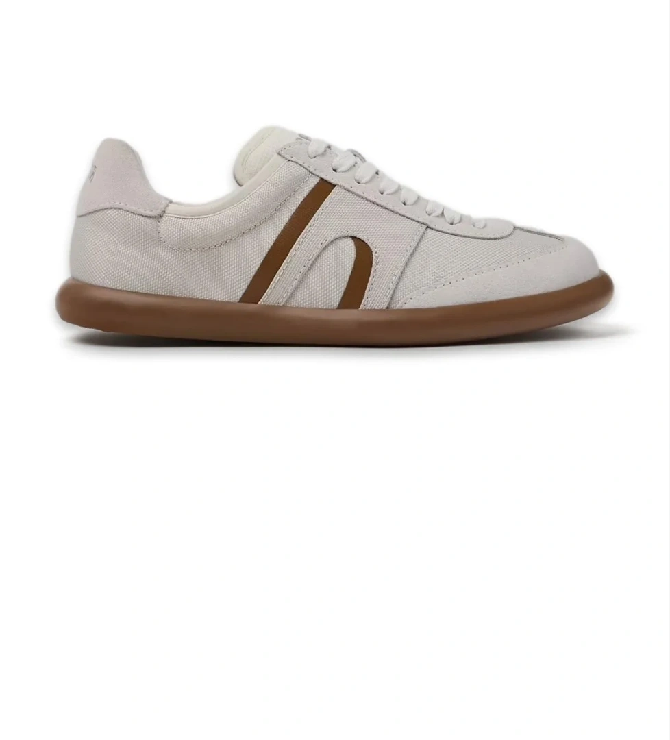 K201818 Pelotas Soller Günlük Sneakers Bej Kadın Spor Ayakkabı - Görsel 1